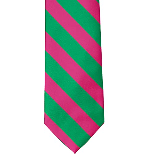 Image of tiemart Men's Striped Tie Standard Length