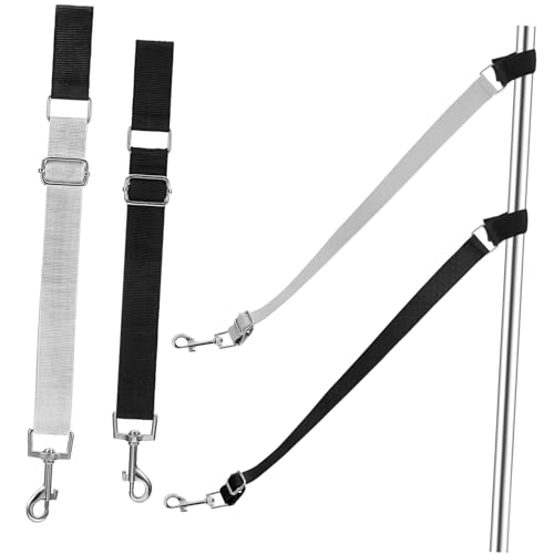 TOYANDONA 2pcs Adjustable Dog Grooming Arm Extension Straps Comfortable for Pet Grooming Enhanced Control All Dog Easy to Use