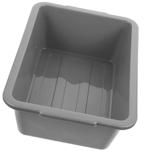 HOLIDYOYO Soporte para vajilla y Lavado de Platos Rectangular de plástico Grueso, Cesta organizadora Ligera para Verduras y mariscos en restaurantes y mesas de Comedor