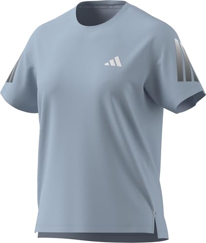 adidas Damen ADI365 Running Climacool T-Shirt, Crystal Sky, XXL