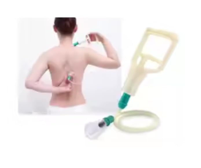Set 32 Coppette per Coppettazione con Magneti Terapeutici – Ventosa Massaggio Sottovuoto per Sollievo da Dolori Muscolari – Kit Terapia Cinese per Casa