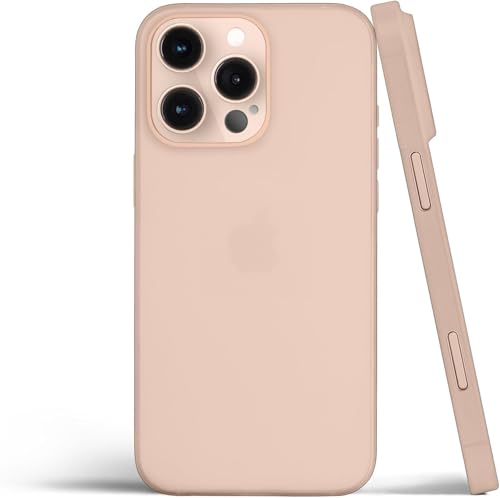 Image of ExpressB for iPhone 16 Pro Max Case Back Cover | Zero Drop Protection | Perfect for Minimalists | Ultra Thin Anti Scratch Matte Finish Case for iPhone 16 Pro Max (Classic - Desert Titanium)