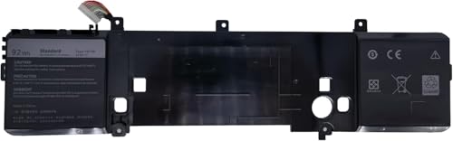NBULBL 191YN 14.8V 92Wh Laptop Battery Replacement for Dell Alienware 15 R1 15 R2 ALW15ED-1828 1718 1728 ALW15CD-1718 1748 1848 ALW15ER-3718 1728 3228 2F3W1 410GJ 2F3W1 8NH55