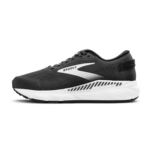 Brooks Women’s Ariel GTS 24 Supportive Running & Walking Shoe - Ebony/Black/White - 7.5 Medium - image 5