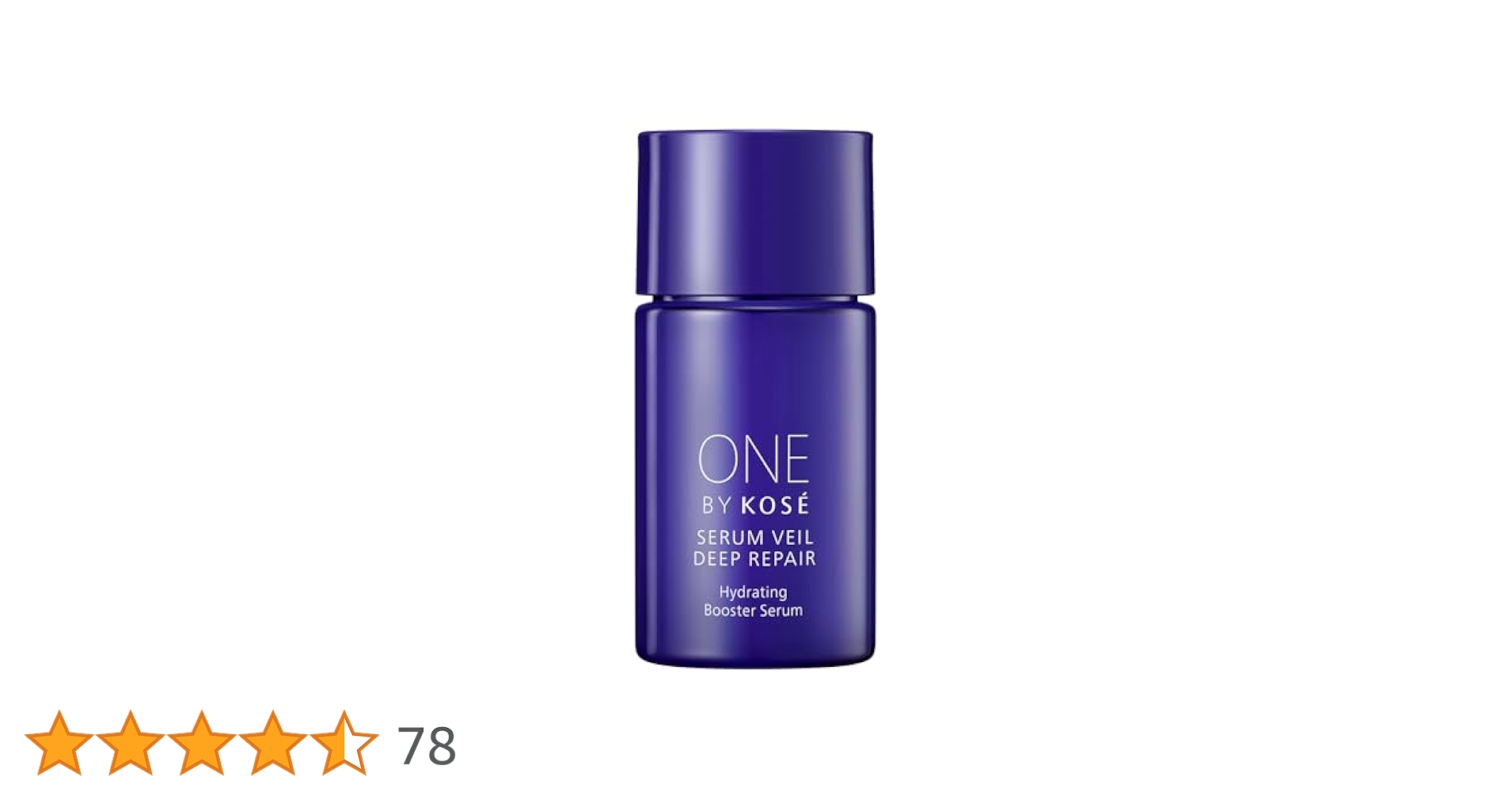 ワンバイコーセーONE BY KOSEセラムヴェール 薬用美容液　30ml✕８個 Amazon | 【医薬部外品】 ONE BY KOSE(ワンバイコーセー) 導入