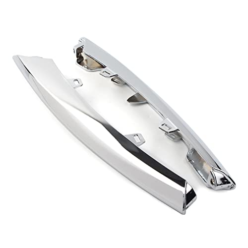 Spoiler de calandre latérale feux anti-brouillard avec insert chrome