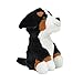 Kögler 75993 - Labertier Berner-Sennenhund Rocky, ca. 19,5 cm groß, nachsprechende Plüschfigur mit Wiedergabefunktion, plappert alles witzig nach und bewegt sich