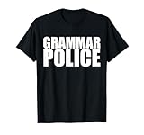 grammatica polizia grammatica nazista correzione grammatica regalo regalo maglietta