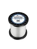 BLUEWING Monofilament Fishing Line Clear Invisible Thin Diameter Fishing String Mono Fishing Line, Dia.0.6mm*500YD*50LB