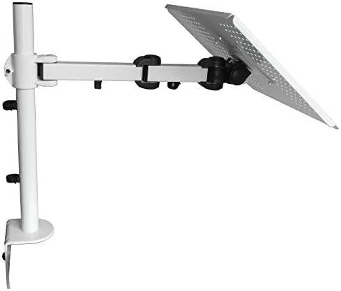 Drall Tischhalterung Halterung für Laptop Notebook Netbook Tablet PC's Tisch Halterung Ständer in 3 Farben Modell: LT10VA, Farbe:Weiß