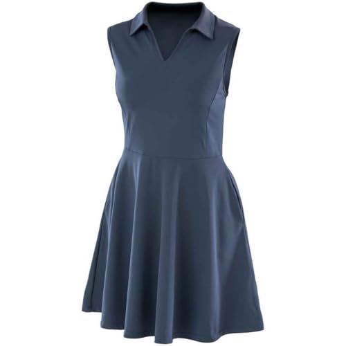Robe athlétique femme Spiro vêtement de sport respirant avec short intégré