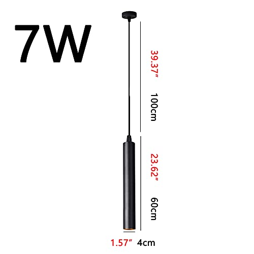 Lámpara de techo empotrada cilíndrica de tubo largo de 60 cm para iluminación de barra moderna 3