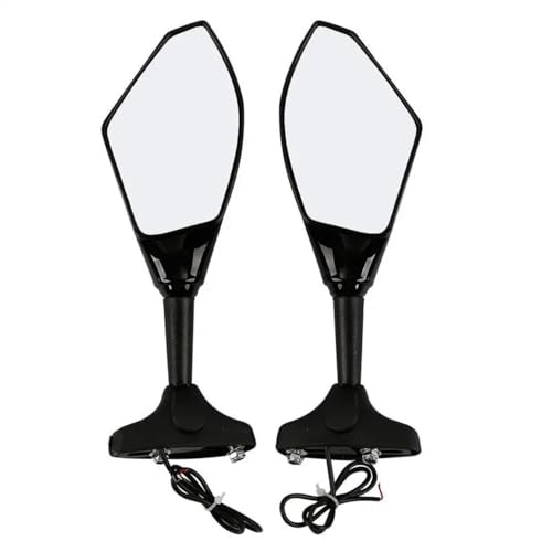 Rétroviseurs moto noirs clignotants pour CBR 600 F4i 954 RR