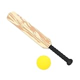 TOGEVAL Leichtes Cricket Set aus Sicheres Outdoor Freizeitspielzeug für Tragbar und Langlebig für Junge Mädchen Sport und Bewegung im Garten