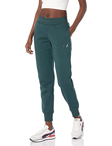 puma core fleece track pants womens