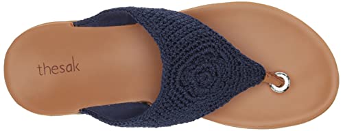 Image of The Sak Shana Thong Sandal in Crochet, Slip On Entry