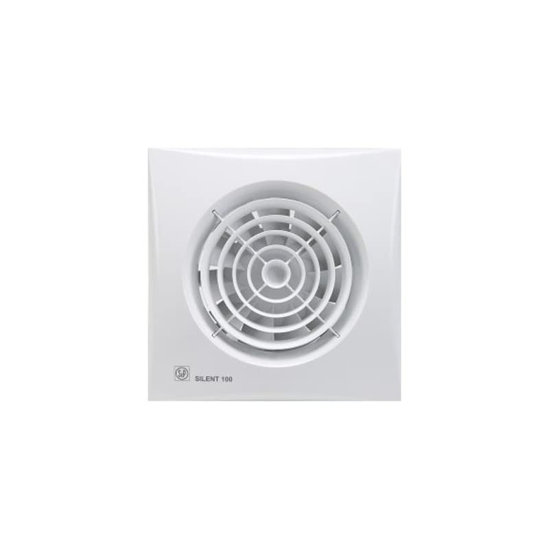 Aérateur axial ultra-silencieux 100m3 par heure série SILENT 100 CZ 402884