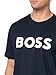 BOSS Bold Logo Short-Sleeve Jersey T-Shirt,Blueberry Blue,M
