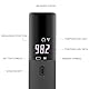 Schwarzes Thermometer berührungslos Infrarot-Stirn, für Baby und Erwachsene, Schule, genaue Sofortablesung, LCD-Display, Fieberalarm, Speicherfunktion