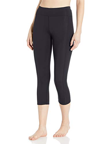 TYR Womens Solid Kalani Capri, 001 Black, Small