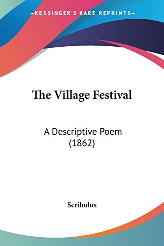 The Village Festival: A Descriptive Poem (1862)