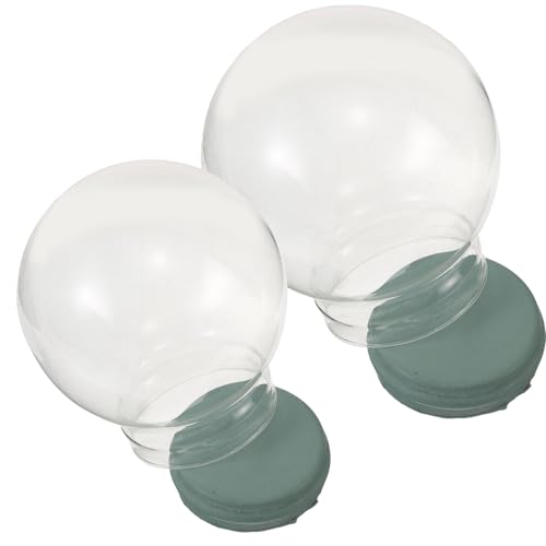 Base para bola con cubierta transparente y soporte resistente anti-caídas 2