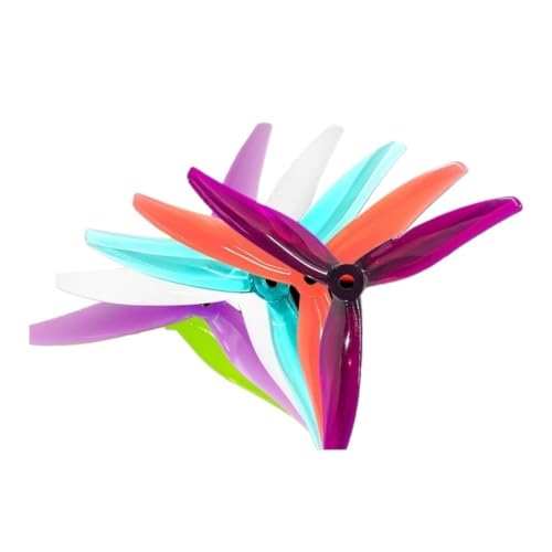 Hélice 5 pouces drone FPV quadcopter de course tripale rose accessoires 51377