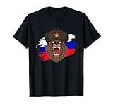 Russian flag Russia Russian bear T-Shirt