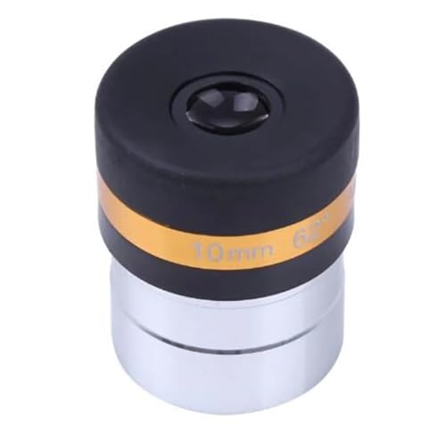 Ocular de 10 mm y gran angular de 62 grados con rosca de 1,25 pulgadas para telescopio astronómico