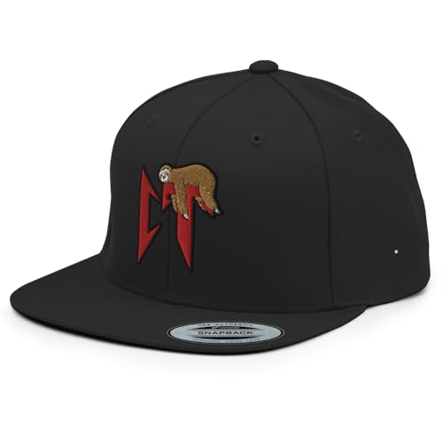 RIVEMUG NG Corridos Tumbados CT Perezoso Snapback Hat Flat Bill High Crown Gorras Belicas Black