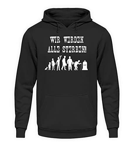 Sweat à capuche noir original pour vos moments de détente et sorties urbaines