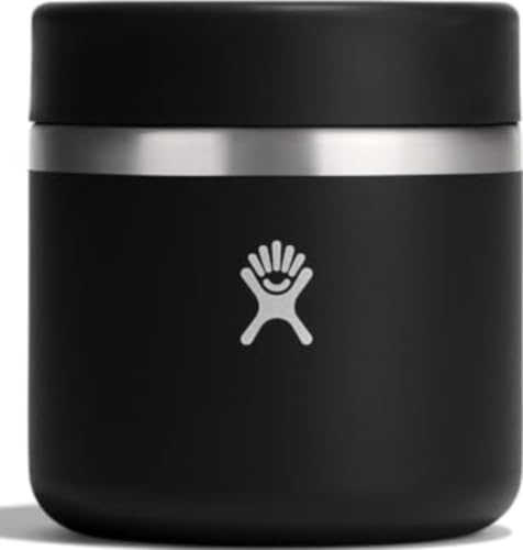 Hydro Flask Food Jar – Insulated Stainless Steel, Snack Travel Container for Hot Food, Lunch, & Soup 20 Oz Black - image 1