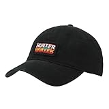 Hunter X Hunter Woven Patch Logo Black Unstructured Baseball Cap