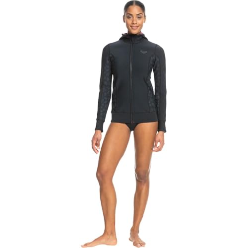 Chaqueta de neopreno para mujer Roxy 1.0mm serie Swell con cremallera frontal miniatura 6