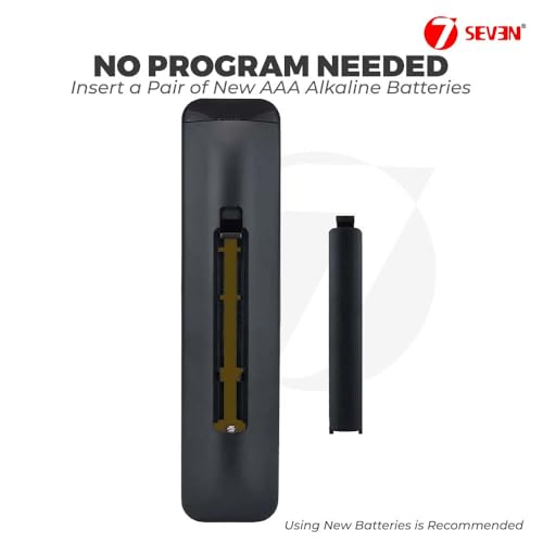Image of 7SEVEN Compatible with Haier Tv Remote Original HTR-U31Model and Suitable for Haier Smart Android 4k LED UHD HD Television Without Voice Command Feature