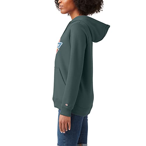 Image of Dickies Women's Dickies Women's Heavyweight Logo Fleece Pullover