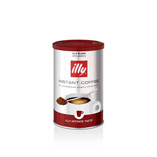 illy Caffè Solubile Gusto Intenso, 1 Barattolo da 95 Gr