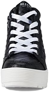 Skechers Kids Girls Elevated Sneaker, Black, 12 Little Kid | Image 1