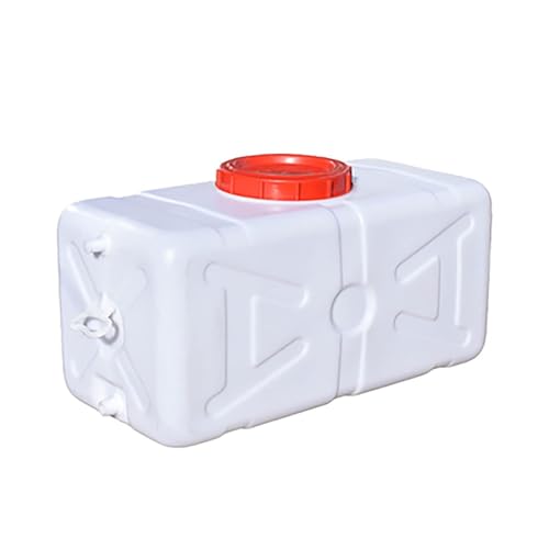 UCKYSU Contenedor Agua Portátil Gran Capacidad Acampar Cubo Rectangular Grueso Almacenar Agua Hogar(25L)