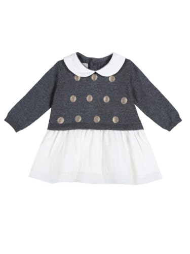 Robe bébé avec boutons au dos pour un change facile