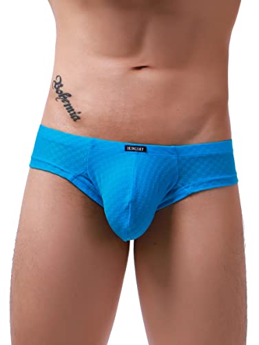 iKingsky Men's Cheeky Boxer Briefs Sexy Brazilian Back Mens Underwear Low Rise Stretch Mini Cheek Swimming Thong4