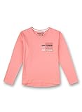 Sanetta Mädchen Shirt rosa Pyjamaoberteil, Peach Rose, 164