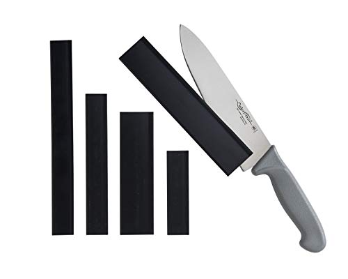Cutlery-Pro Knife Blade Guards, Set of 5, Black Cutlery-Pro Knife Blade Guards, Set of 5, Black