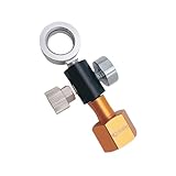 CO2-Zylinder-Adapter, Metalltextur, gewährleistet Zuverlässigkeit mit Echtzeitdruck für Limonaden-Maschinen