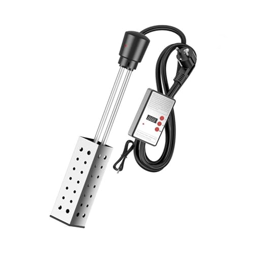 DIKAMAN Wassererhitzer 1500W Tauchsieder Poolheizung mit automatischem Timer Sichere