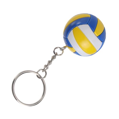 JOINPAYA Porte-Clés Pendentif Volley-Ball Compact Accessoire Léger Résistant à L'Usure Décoration Multifonction pour Paquet à Main Breloque Sportive pour Fans de Volley