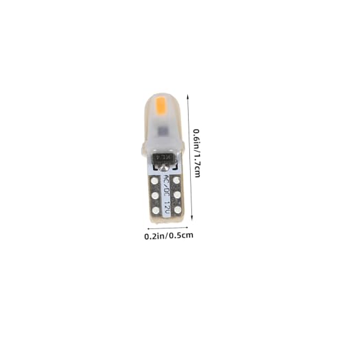 Zerodeko 5pcs bombillas LED para tablero interior de coche miniatura 2