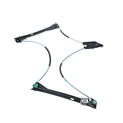 Frankberg Elektrisch Fensterheber Ohne Motor 2/3-Türer Vorne Links Kompatibel mit Polo 6R 6C Polo Van 6R 2009-2020 6R3837461A