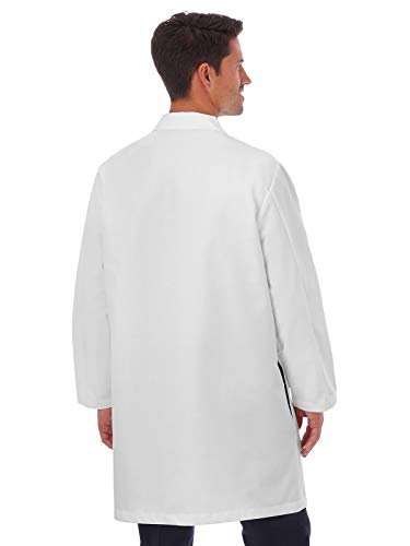 Meta 15112 Fundamentals Mens 38" Lab Coat White 2Xl #TOP1