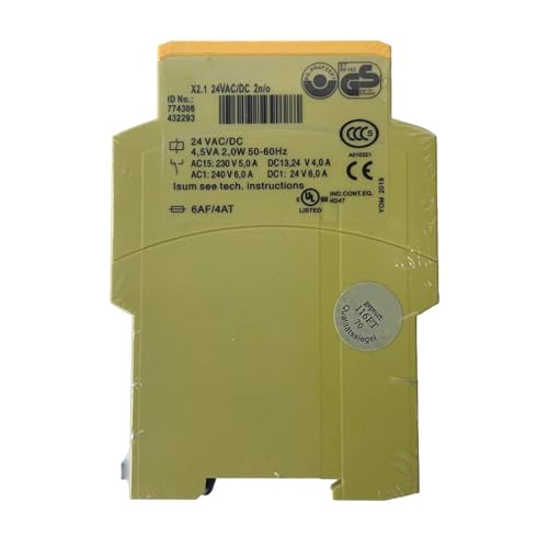 Module de commande relais PNOZ X2.1 24VAC/DC pour securite machine